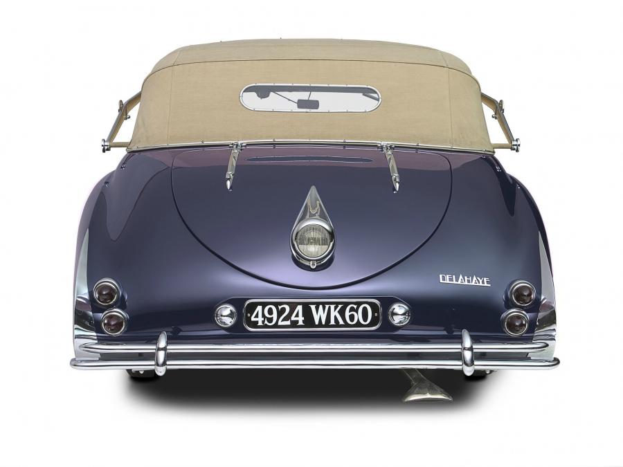  Delahaye 135 M Drophead Coupe par Figoni & Falaschi 1947 года  (фото 4 из 14)